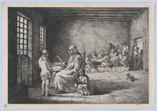 The School Master, 1780. Creator: Jean-Jacques de Boissieu