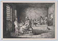 The School Master, 1780. Creator: Jean-Jacques de Boissieu