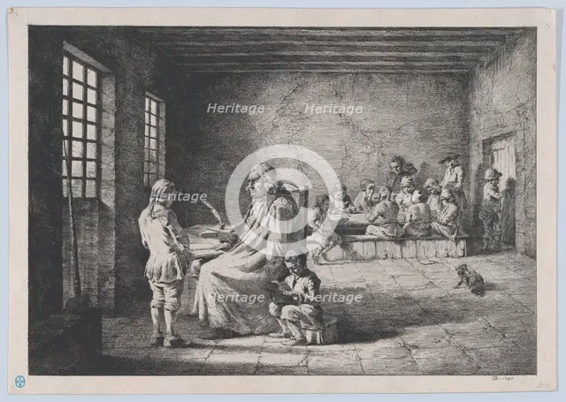 The School Master, 1780. Creator: Jean-Jacques de Boissieu.