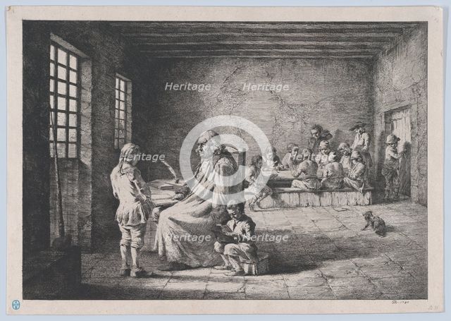The School Master, 1780. Creator: Jean-Jacques de Boissieu.