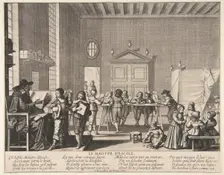 The School Master, ca. 1635-38. Creator: Abraham Bosse
