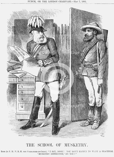 'The School of Musketry', 1881. Creator: Joseph Swain.