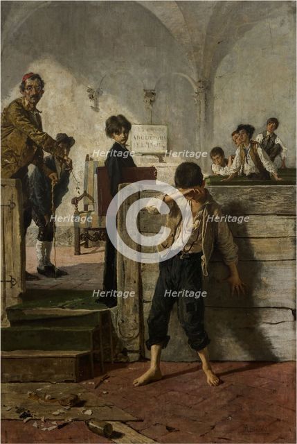 The schoolmaster.