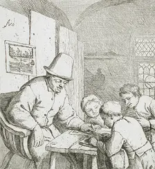 The Schoolmaster, c1644. Creator: Adriaen van Ostade