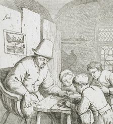 The Schoolmaster, c1644. Creator: Adriaen van Ostade