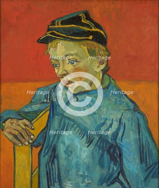 The Schoolboy (Camille Roulin), 1888. Creator: Gogh, Vincent, van (1853-1890).