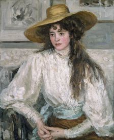 The Schoolgirl 1906. Creator: Philip Wilson Steer