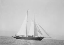 The schooner Amaryllis 1933. Creator: Kirk & Sons of Cowes