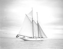 The schooner Esma 1911. Creator: Kirk & Sons of Cowes