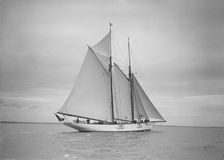 The schooner Esma 1911. Creator: Kirk & Sons of Cowes