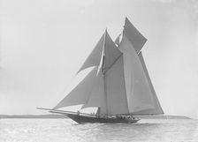 The schooner Lamorna 1912. Creator: Kirk & Sons of Cowes