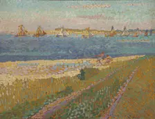 The Schelde near Veere, 1907. Artist: Toorop, Jan (1858-1928)