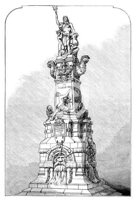 The Scheldt Emancipation Monument, Antwerp, 1883. Creator: Unknown.