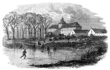 The Schleswig-Holstein Difficulty: the Palace of Gottorf, at Schleswig, 1864. Creator: Unknown