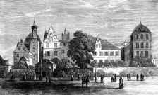 The Schloss (or Grand Ducal Palace) at Darmstadt, 1862. Creator: Unknown