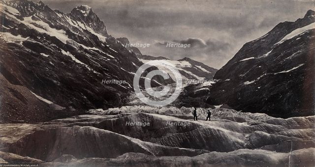 The Schriekhorn, Grindelwald, c.1860s. Creator: Francis Frith.