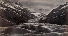 The Schriekhorn, Grindelwald, c.1860s. Creator: Francis Frith