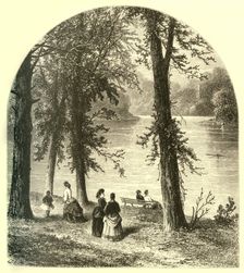 The Schuylkill - View from Landsdowne 1874. Creator: James H. Richardson