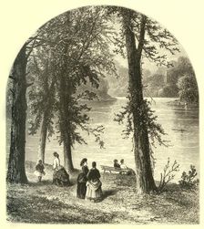 The Schuylkill - View from Landsdowne 1874. Creator: James H. Richardson