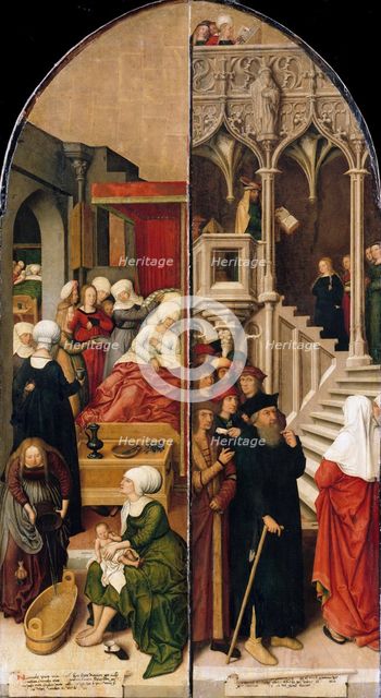The Schussenried Altar Wings, 16th century. Artist: Strigel, Bernhard (ca 1460-1528)
