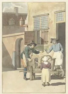 The scissors, 1700-1800. Creator: W. Barthautz