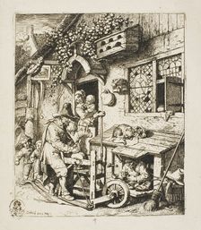 The Scissors-Grinder, 1741. Creator: Christian Wilhelm Ernst Dietrich