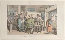 The Scold, with News of Olivia, from "The Vicar of Wakefield", May 1, 1817., May 1, 1817. Creator: Thomas Rowlandson