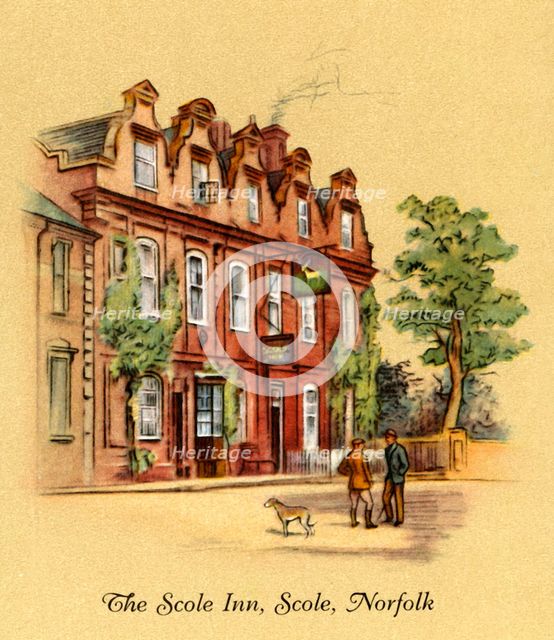 'The Scole Inn, Scole, Norfolk', 1939.   Creator: Unknown.
