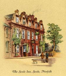 The Scole Inn, Scole, Norfolk 1939. Creator: Unknown