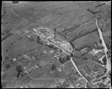 The Scott and Rhodes Banksfield Dye Works, Yeadon, West Yorkshire, c1930s. Creator: Arthur William Hobart