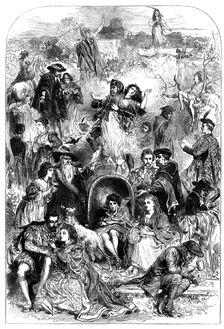 The Scott Centenary: a Dream of the Waverley Novels, 1871. Creator: Unknown