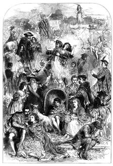 The Scott Centenary: a Dream of the Waverley Novels, 1871. Creator: Unknown