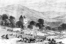 The Scott Centenary: fete at Newark Castle, Selkirk, 1871. Creator: Unknown