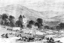 The Scott Centenary: fete at Newark Castle, Selkirk, 1871. Creator: Unknown