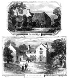 The Scott Centenary - Lasswade; Ashestiel, 1871. Creator: Unknown