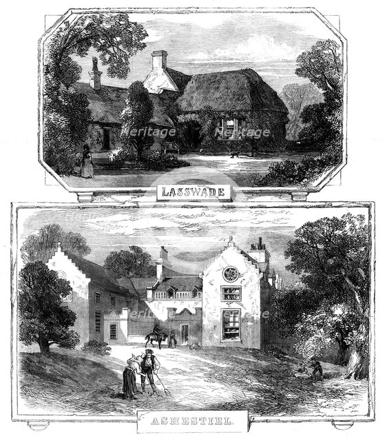 The Scott Centenary - Lasswade; Ashestiel, 1871. Creator: Unknown.
