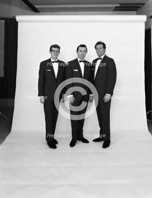 The Scott Trio, publicity shot, 1968.  Artist: Michael Walters