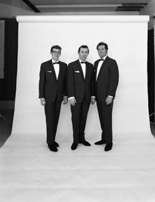 The Scott Trio, publicity shot, 1968. Artist: Michael Walters