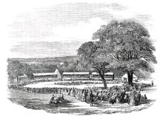 The Scottish Fete, in Lord Holland's Park, 1850. Creator: Unknown