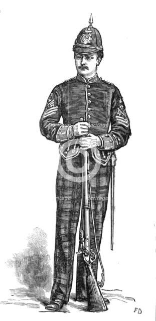 The Scottish Volunteers: 1st Aberdeenshire (Full Dress), 1881. Creator: Unknown.