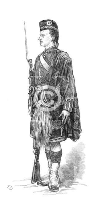 The Scottish Volunteers: 1st Sutherland (Sutherland Highland), 1881. Creator: Unknown.