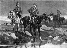 The Scottish Volunteers: Border Rifles: 1st Roxburgh Mounted Rifles, 1881. Creator: Unknown
