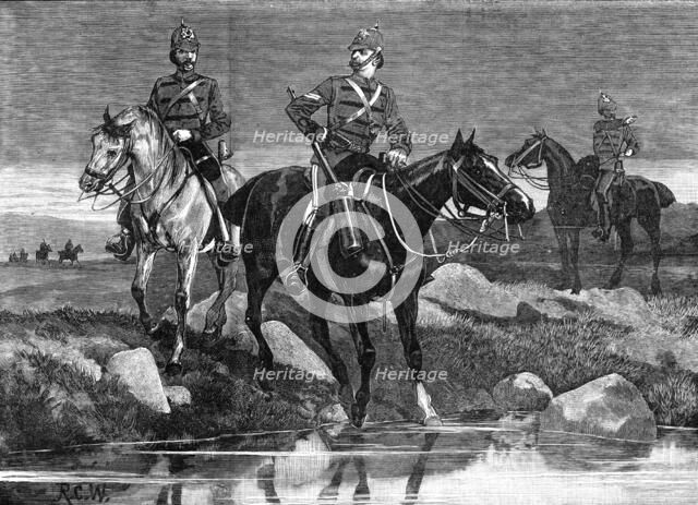 The Scottish Volunteers: Border Rifles: 1st Roxburgh Mounted Rifles, 1881. Creator: Unknown.