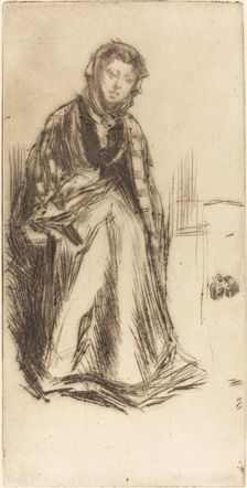 The Scotch Widow, 1875. Creator: James Abbott McNeill Whistler