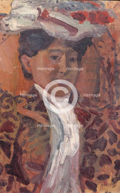The Scotch Girl, 1895. Creator: Helmer Osslund.