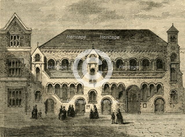 'The Scotch National Church, Crown Court', (1881). Creator: Unknown.