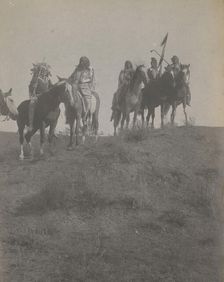 The Scouts, 1908. Creator: Edward Sheriff Curtis