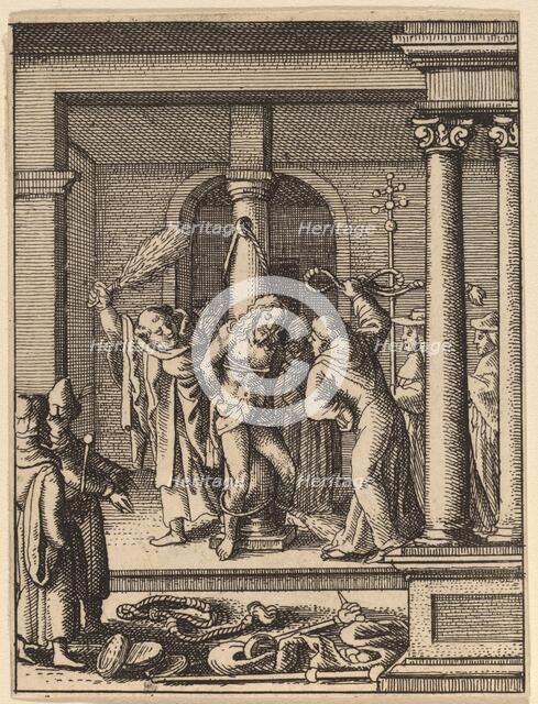 The Scourging. Creator: Wenceslaus Hollar.