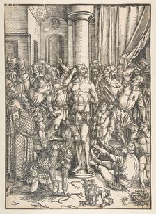 The Scourging of Christ.n.d. Creator: Albrecht Durer