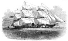 The Screw Steam-Ship "Prince", wrecked off Balaclava Harbour, 1854. Creator: Unknown